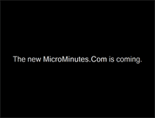 Tablet Screenshot of microminutes.com